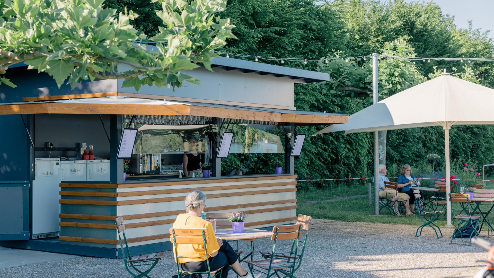Weinprobierstand | © Weingut Villa Gutenberg Weinprobierstand | © Weingut Villa Gutenberg