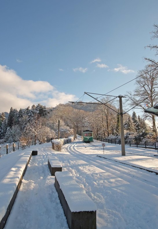 Drachenfelsbahn im Winter | © Oliver Bremm Drachenfelsbahn im Winter | © Oliver Bremm