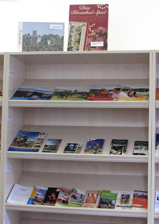 Prospektmaterial in der Touristinfo Lahnstein | &copy; Stadt Lahnstein