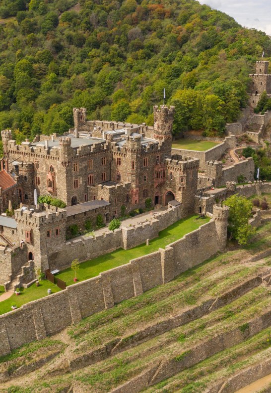 Drohnenbild | © Burg Reichenstein