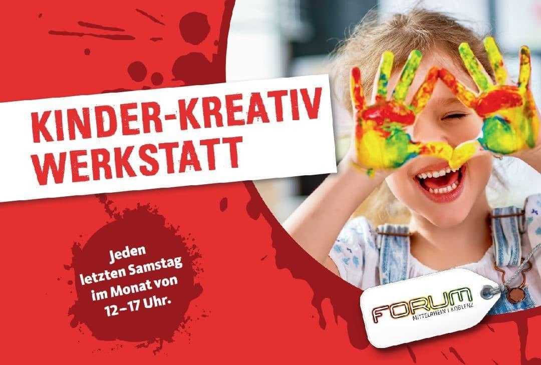 Kinder-Kreativwerkstatt – Sei kreativ mit uns | © Forum Mittelrhein Koblenz Kinder-Kreativwerkstatt – Sei kreativ mit uns | © Forum Mittelrhein Koblenz