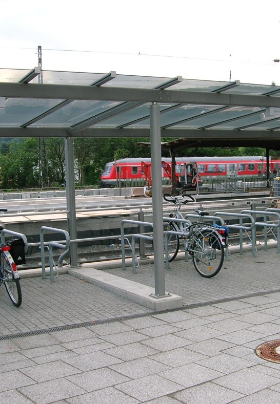Bahnhof Niederlahnstein Radständer | © Stadt Lahnstein Bahnhof Niederlahnstein Radständer | © Stadt Lahnstein
