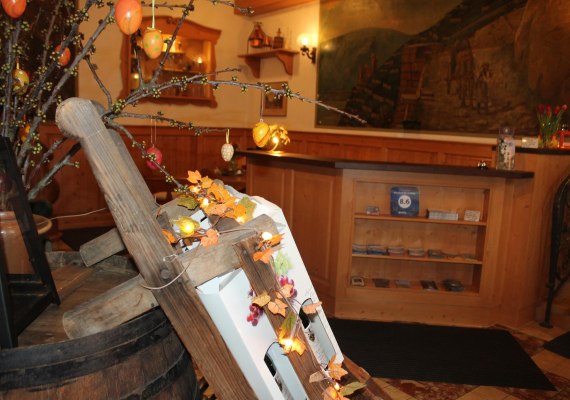 Rezeption | &copy; Zur Lindenau R&uuml;desheim