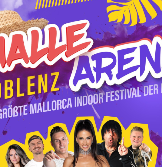 Malle Arena Koblenz | © InterFest Event GmbH Malle Arena Koblenz | © InterFest Event GmbH