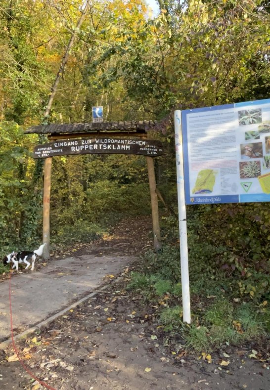 Eingang Ruppertsklamm Lahnstein | &copy; Stadt Lahnstein