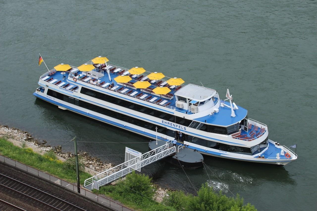 BR Anlegestelle Burg Rheinstein | &copy; Sabine Pilger