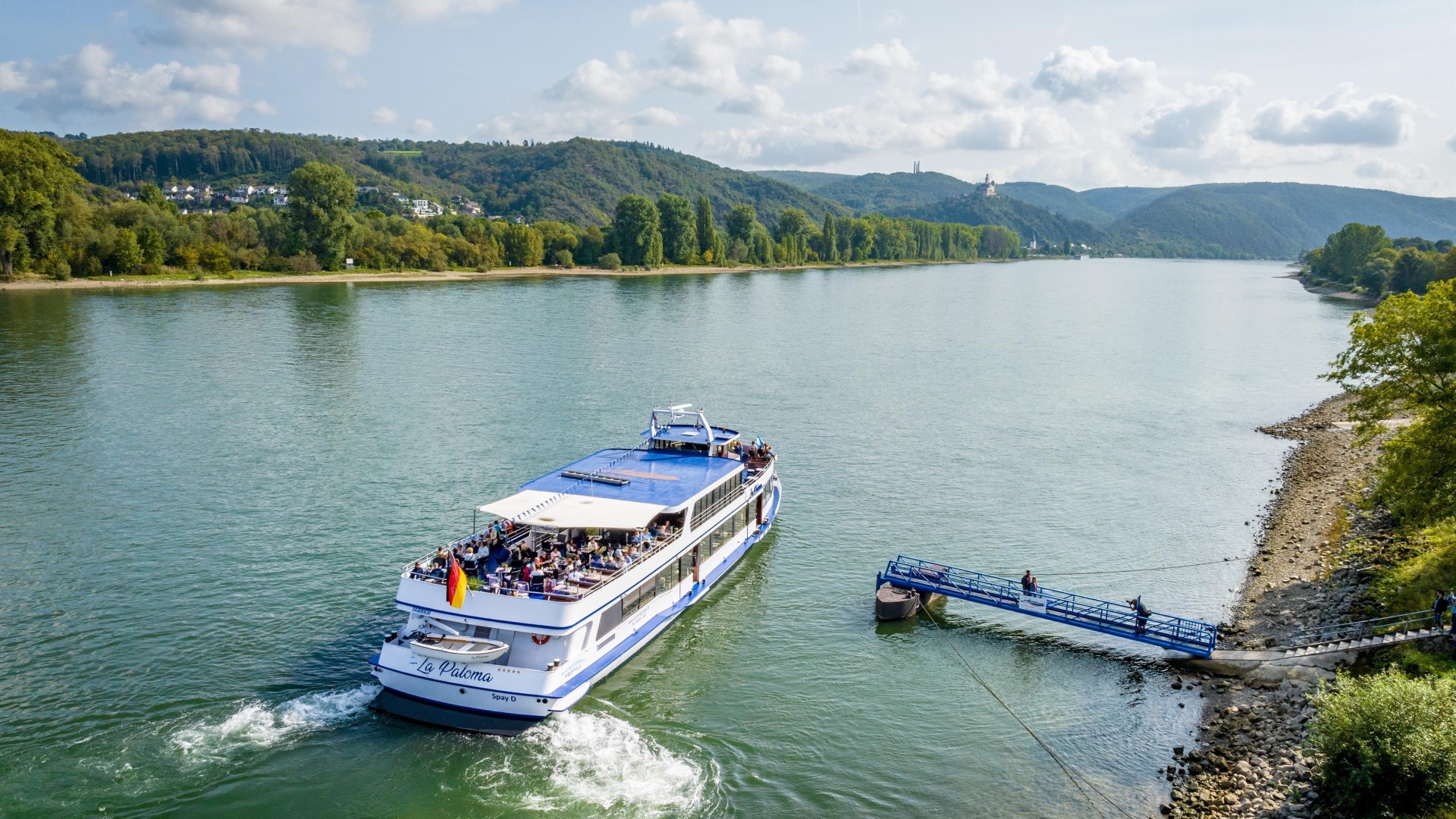 Anleger Rhens | © TI Erlebnis Rheinbogen Anleger Rhens | © TI Erlebnis Rheinbogen