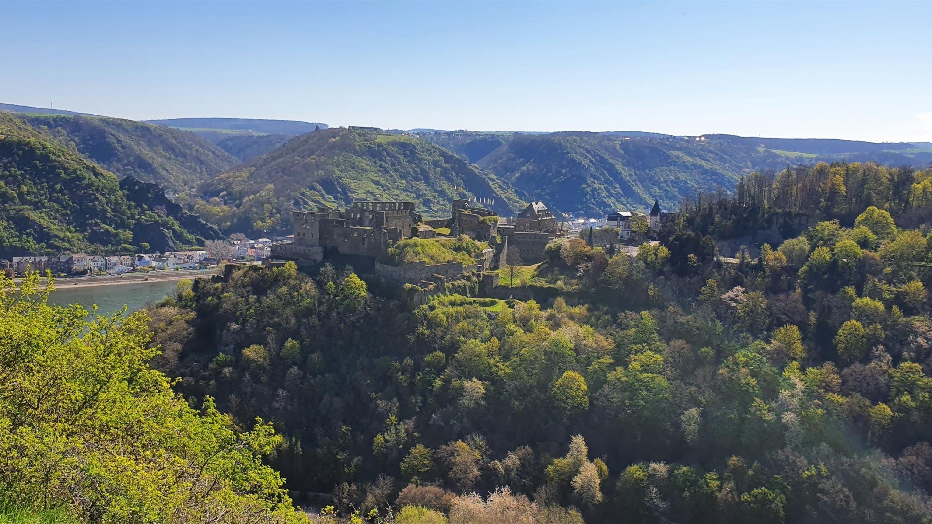 Blick aufs Mittelrheintal | © T. Biersch Blick aufs Mittelrheintal | © T. Biersch
