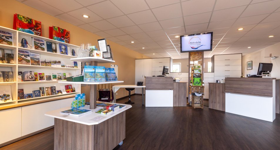 Tourist Information Rüdesheim | © Rüdesheim Tourist AG Tourist Information Rüdesheim | © Rüdesheim Tourist AG