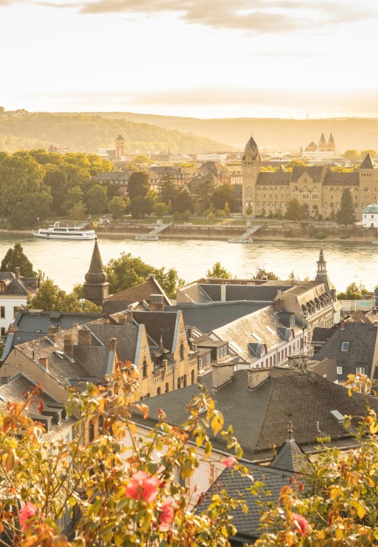 Preußisches Regierungsgebäude von E-Stein aus | © Koblenz-Touristik GmbH; Johannes Bruchhof