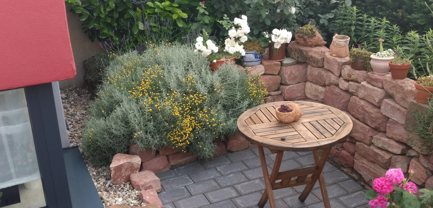 Aussensitzplatz | &copy; Imke Heiseke-Schulze