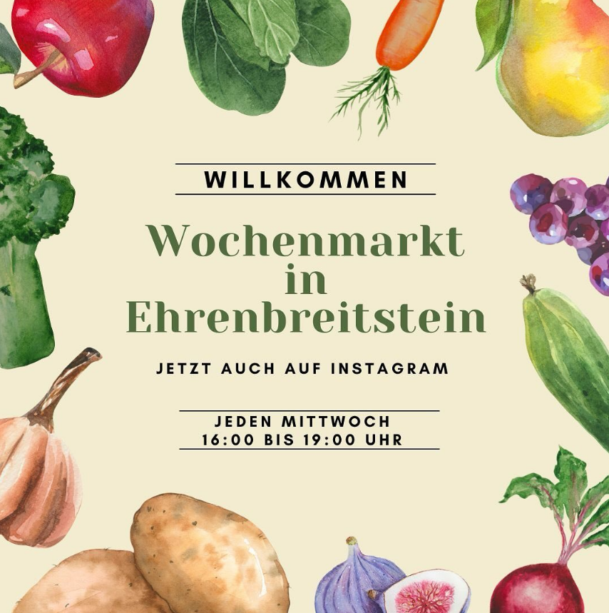 Wochenmarkt in Koblenz-Ehrenbreitstein | © WIR in Ehrenbreitstein e.V.