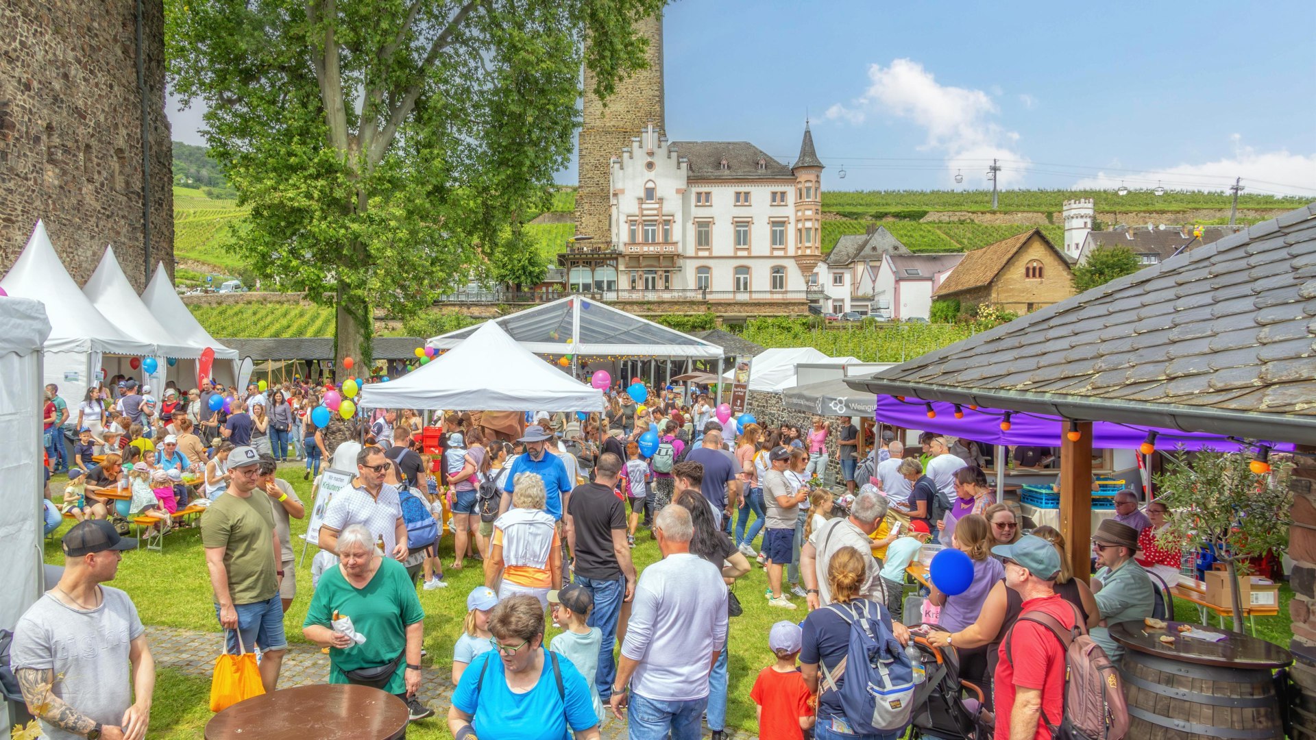 Kindersonntag- Garten der Brömserburg | © Marlis Steinmetz