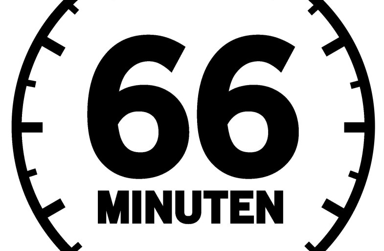 66 Minuten Logo mit Hintergrund | © 66 Minuten 66 Minuten Logo mit Hintergrund | © 66 Minuten