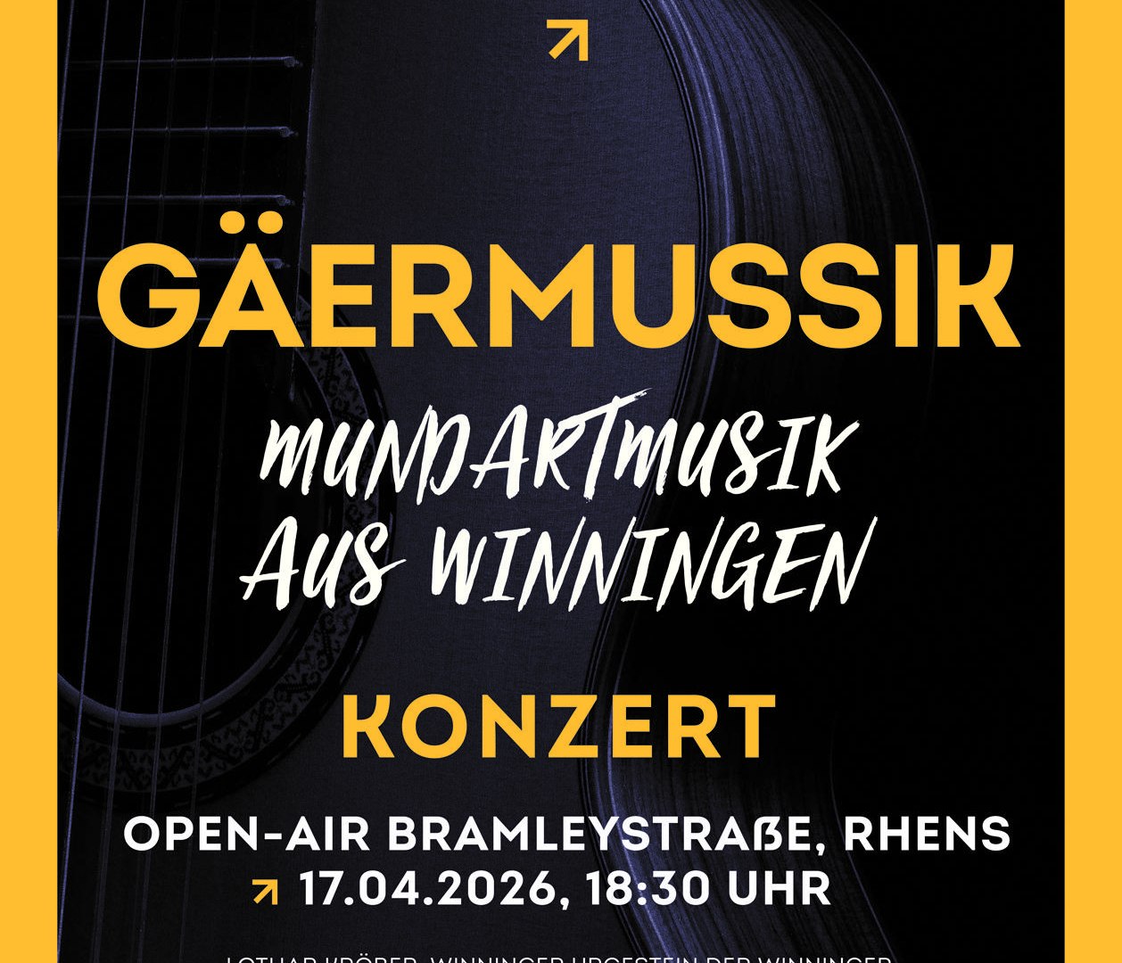 Gäermusik Mundartmusik | © Zukunftswerkstatt Rhens 2030 Gäermusik Mundartmusik | © Zukunftswerkstatt Rhens 2030