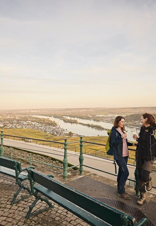 Ausblick vom Niederwalddenkmal | © Marco Rothbrust-Romantischer Rhein Tourismus GmbH Ausblick vom Niederwalddenkmal | © Marco Rothbrust-Romantischer Rhein Tourismus GmbH