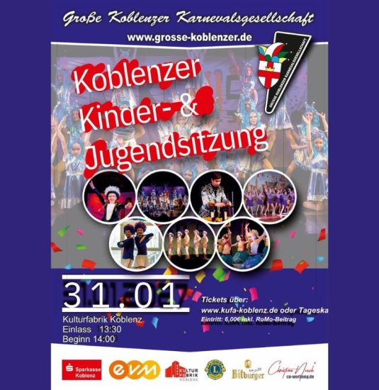 Koblenzer Kinder- und Jugendsitzung | © Kulturfabrik Koblenzer Kinder- und Jugendsitzung | © Kulturfabrik