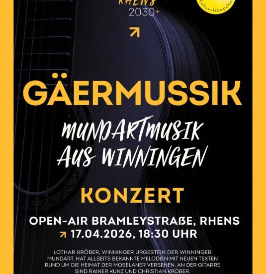 Gäermusik Mundartmusik | © Zukunftswerkstatt Rhens 2030 Gäermusik Mundartmusik | © Zukunftswerkstatt Rhens 2030
