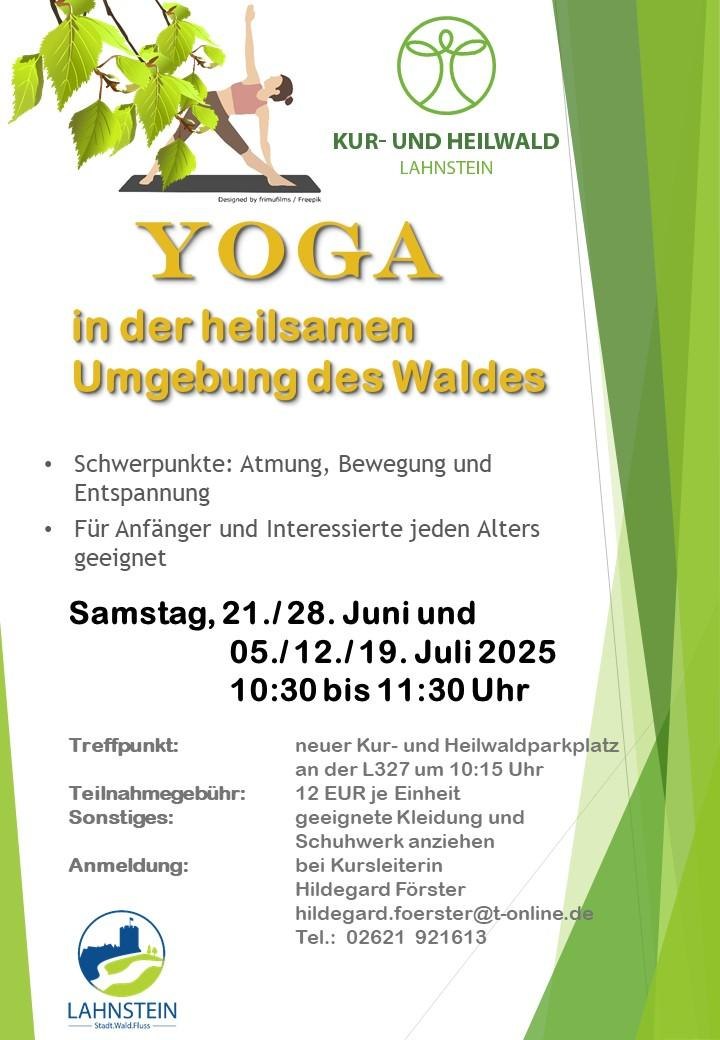 Yoga im Kur- und Heilwald | © Stadt Lahnstein