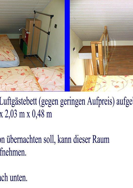 11a. Luftbett | © Ferienwohnung Klaus Järgen