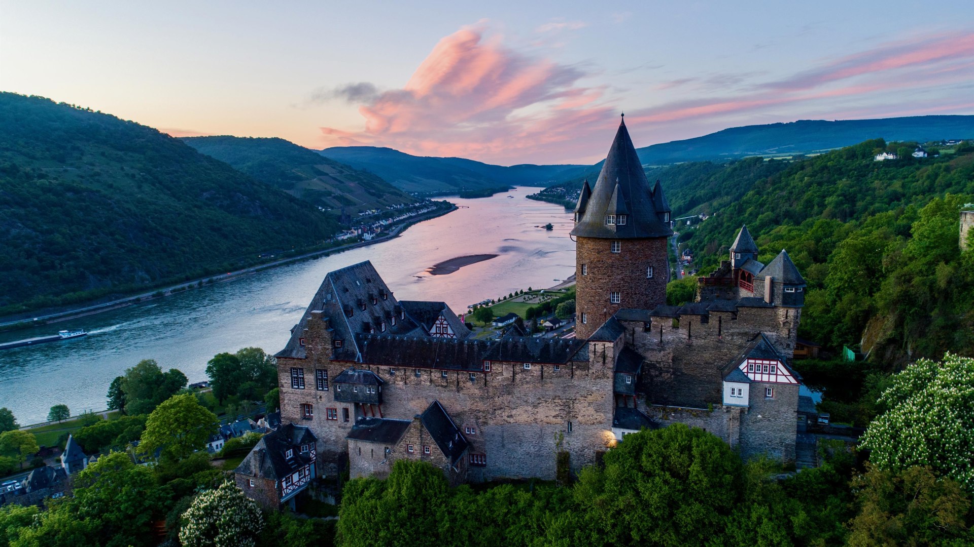 Burg Stahleck am Abend | © Mahlow Media Burg Stahleck am Abend | © Mahlow Media
