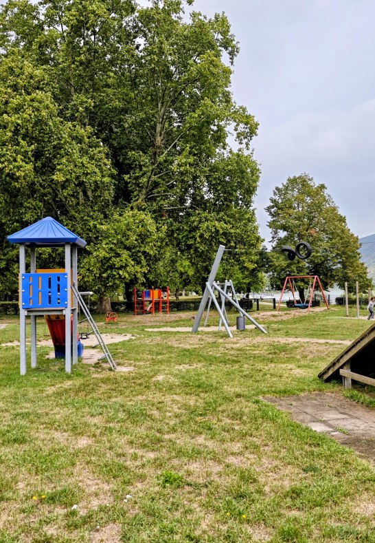 Riverside playground &ndash; Bacharach Rhine promenade | &copy; Moock