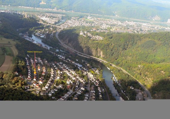 Hinter Lahneck und Lahnstein | &copy; Mallmann