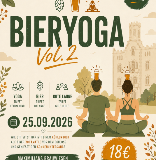 Bier-Yoga | &copy; Maximilians Brauwiesen