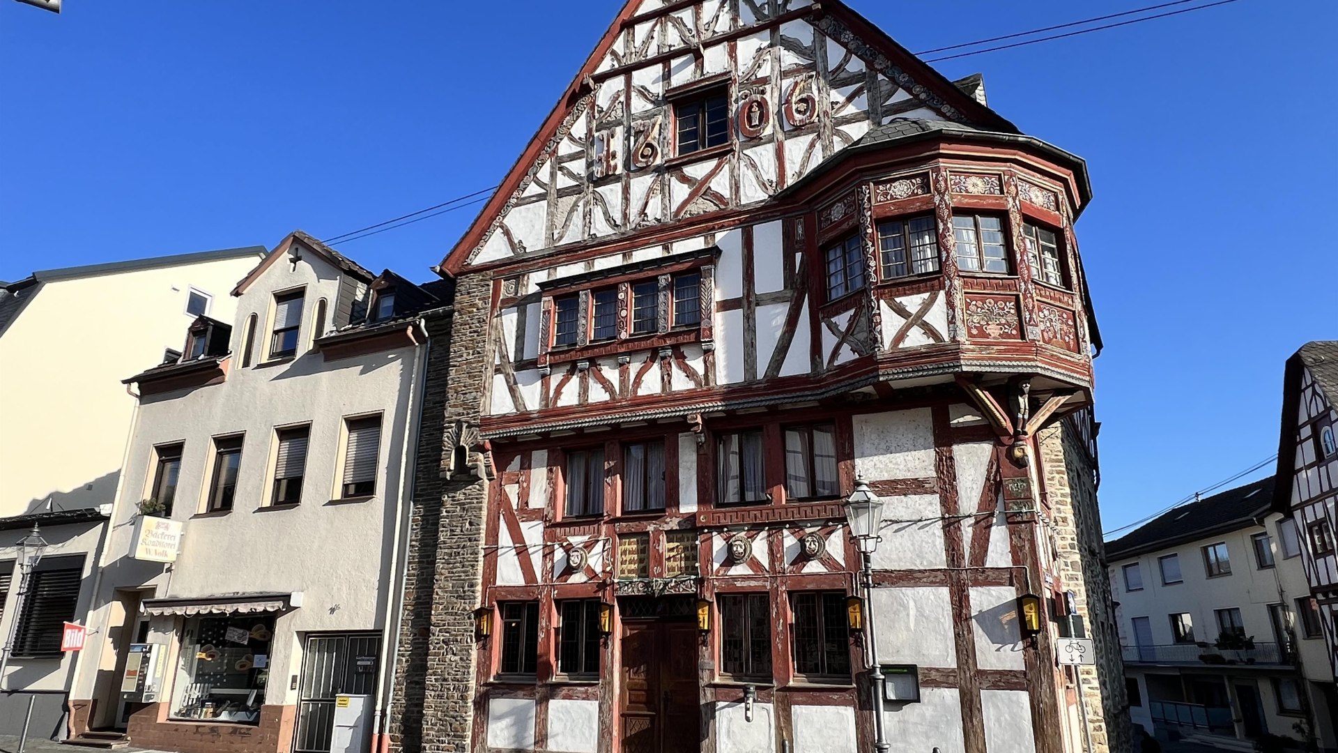 Außenansicht Rathausschenke | © TI Erlebnis Rheinbogen Außenansicht Rathausschenke | © TI Erlebnis Rheinbogen