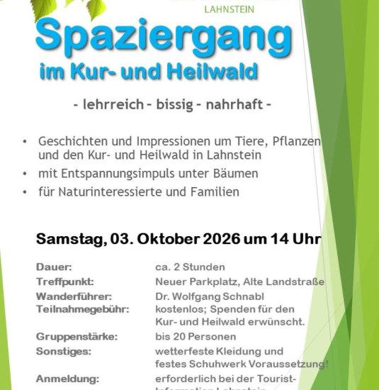 Spaziergang | © Stadt Lahnstein Spaziergang | © Stadt Lahnstein