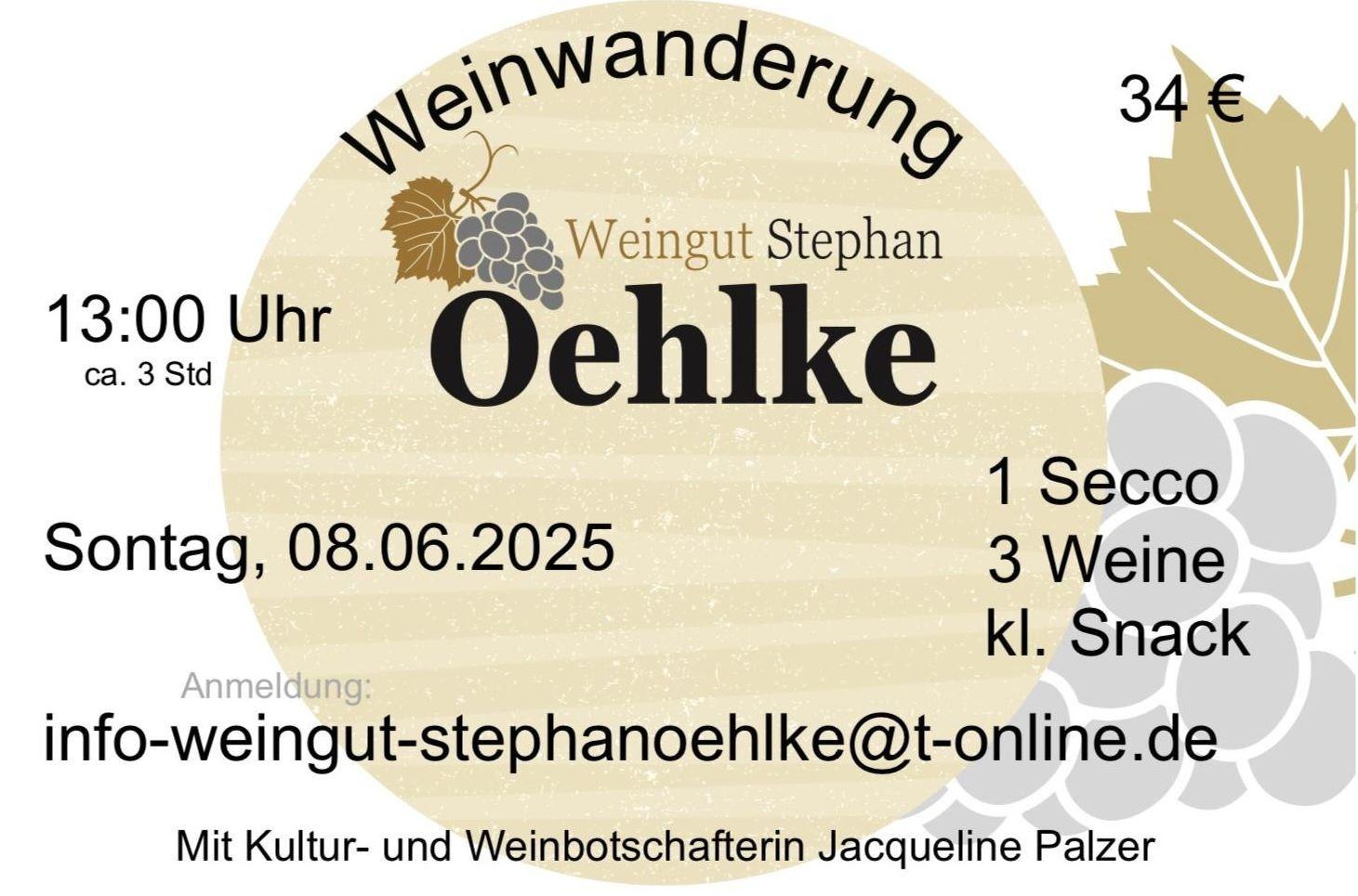 Oehlke Weinwanderung | © Oehlke