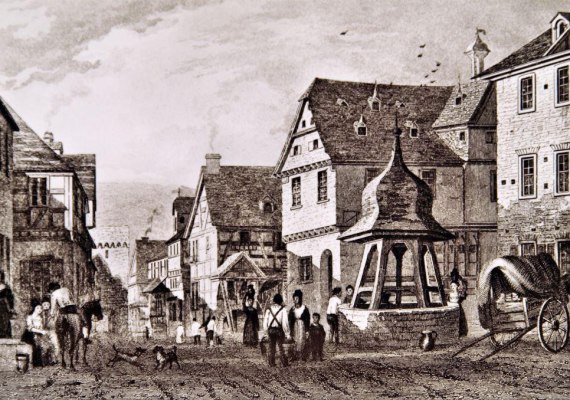 Historisches Foto Altes Rathaus Lahnstein | &copy; Stadt Lahnstein