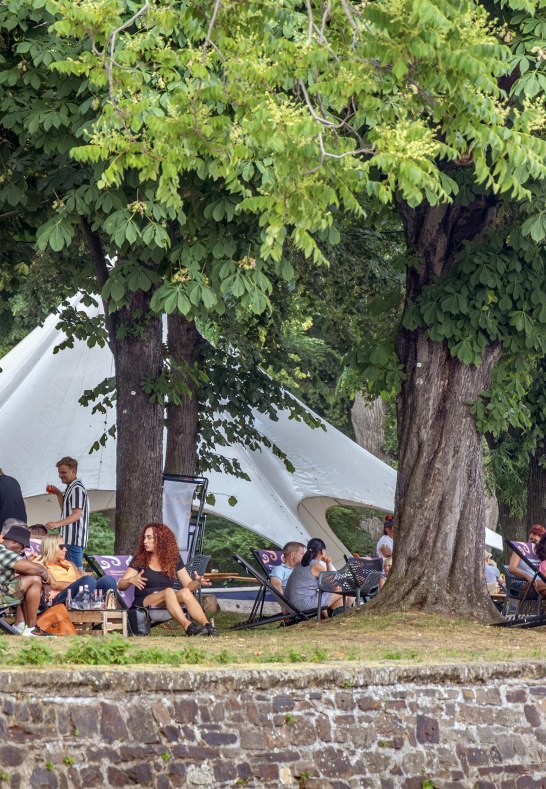 Weinstrand am Hafenpark | &copy; Marlis Steinmetz