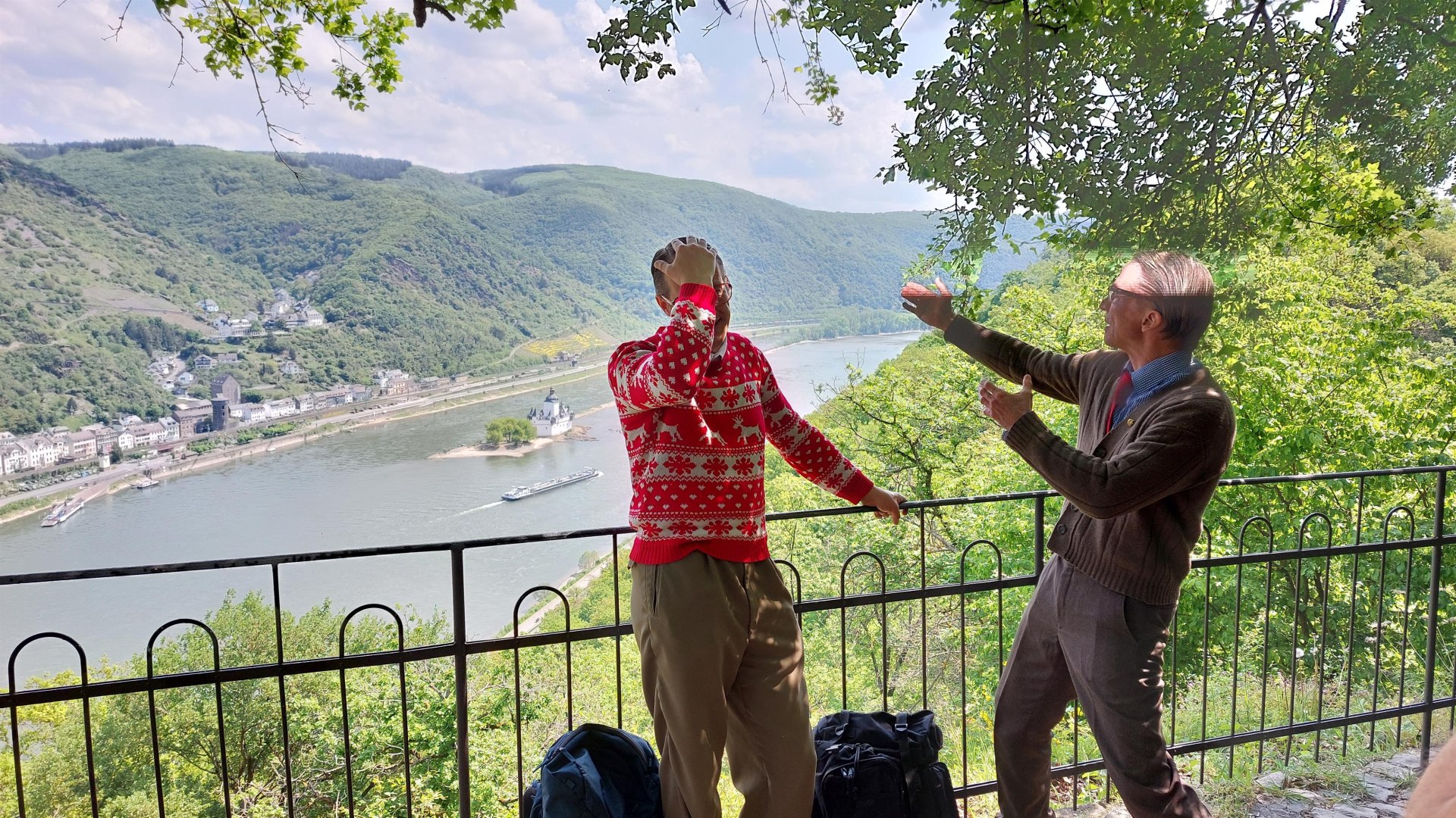 Willi und Ernst auf dem Sauzahn | &copy; TI Hunsr&uuml;ck-Mittelrhein