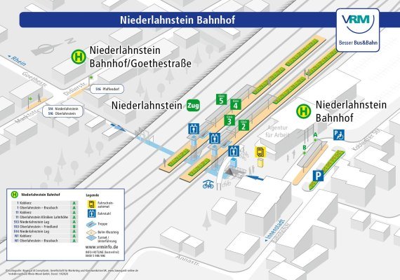 Haltestellenplan VRM | © VRM Haltestellenplan VRM | © VRM