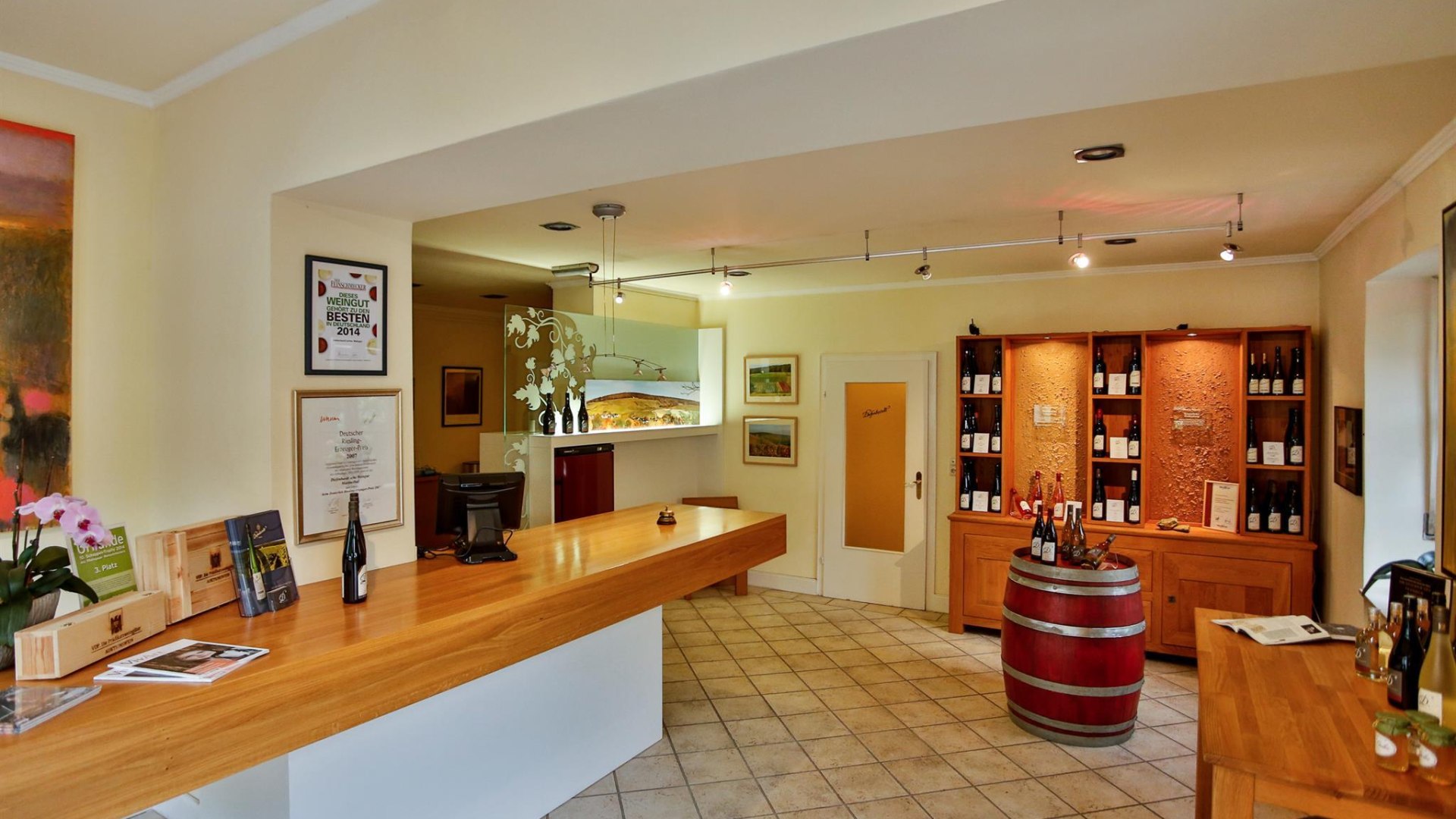 Vinothek | © Weingut Diefenhardt Vinothek | © Weingut Diefenhardt