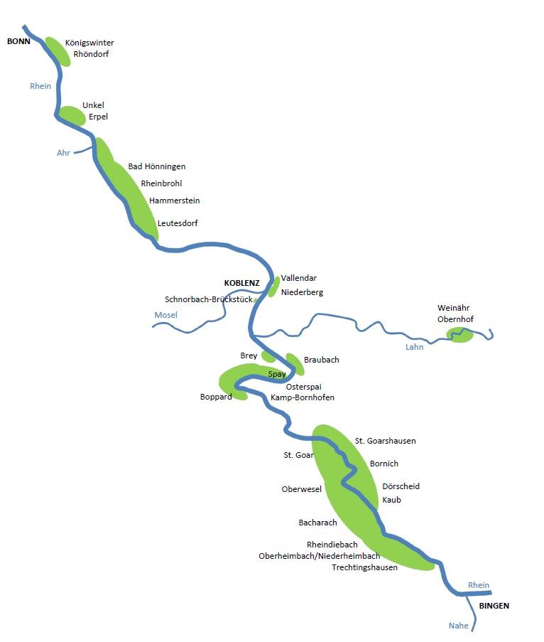 Weinlagen Mittelrhein | © Mittelrhein-Wein e. V. Weinlagen Mittelrhein | © Mittelrhein-Wein e. V.