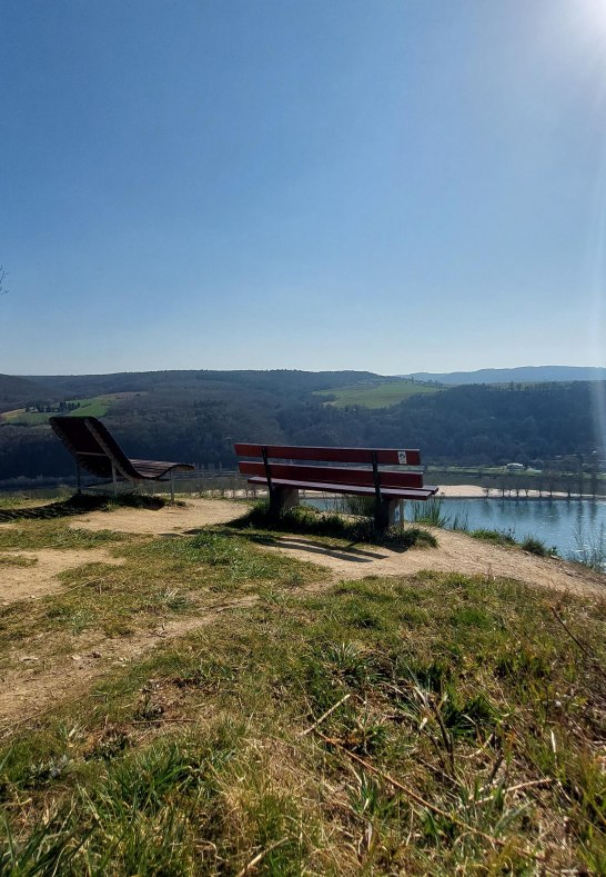 Sitzbank | © Tourist-Information Erlebnis Rheinbogen Sitzbank | © Tourist-Information Erlebnis Rheinbogen