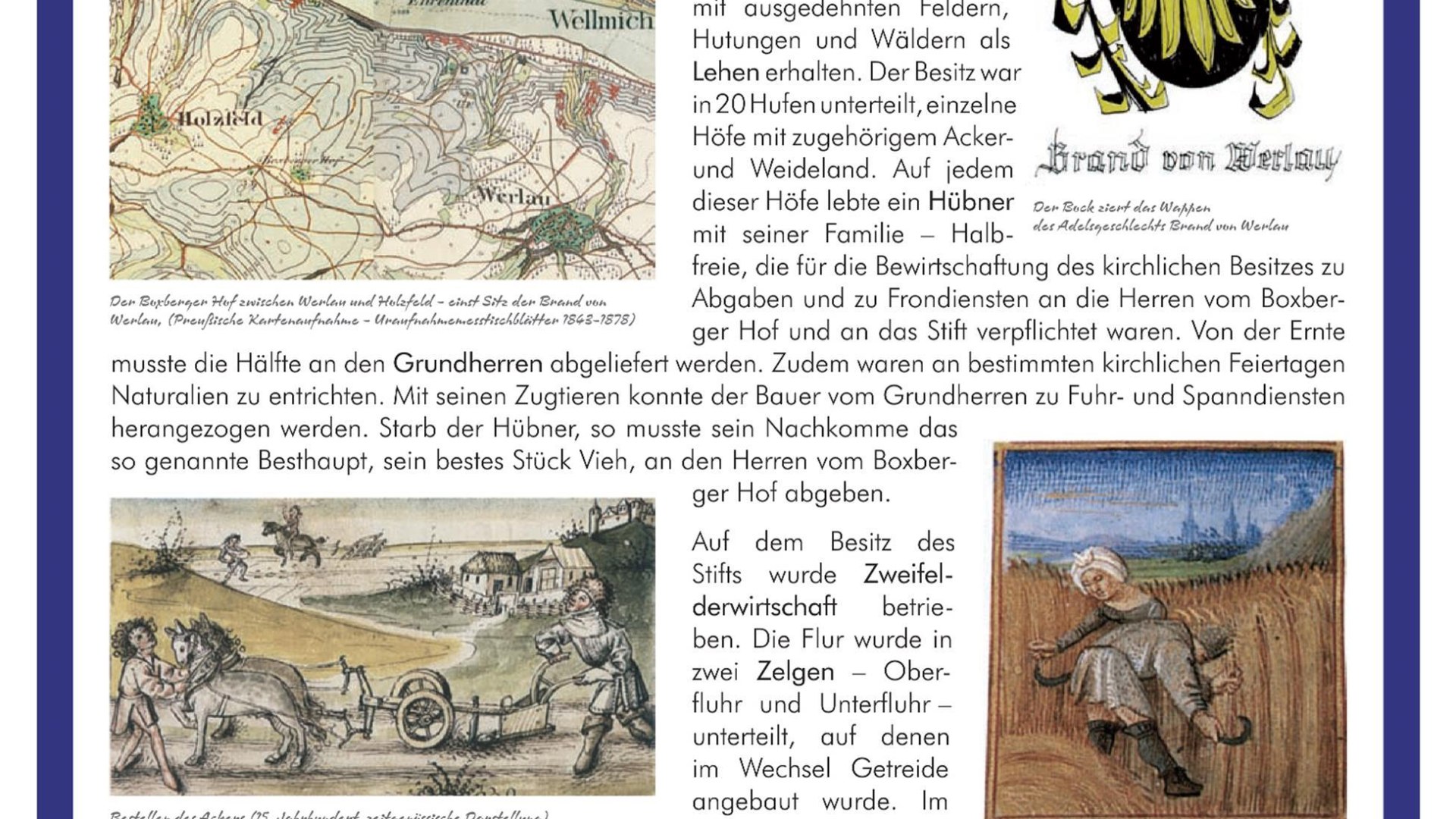 Infotafel Boxbergerhof am Erzweg | © J. Gödert Infotafel Boxbergerhof am Erzweg | © J. Gödert