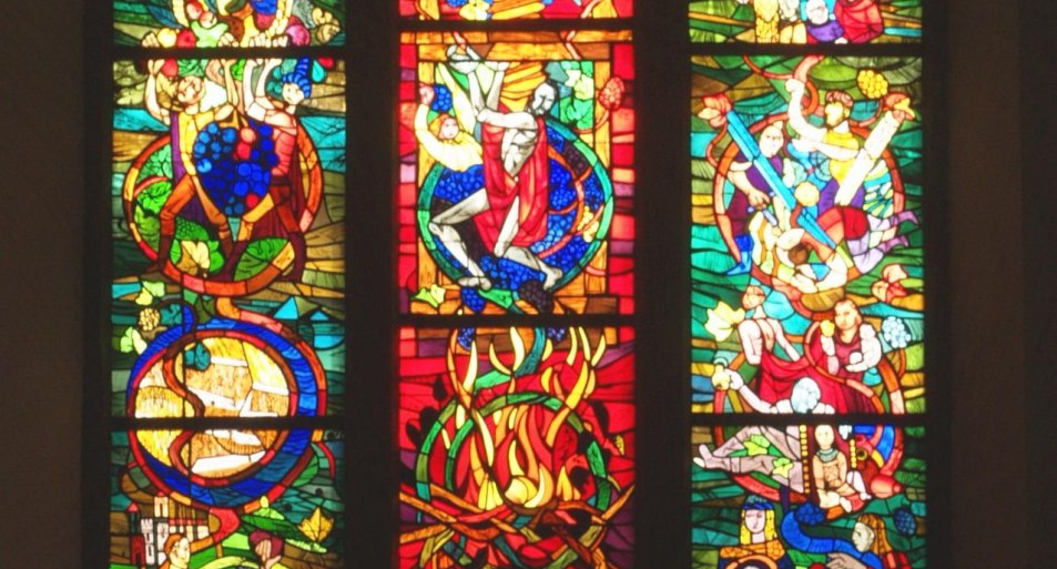 Ev. Kirche Fenster | &copy; R&uuml;desheim Tourist AG