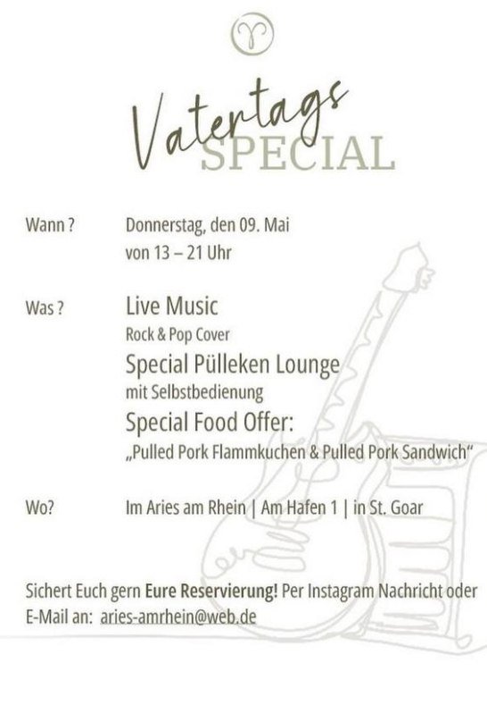 Vatertag 2 | © Aries Vatertag 2 | © Aries