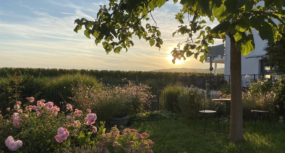 Ausblick aus dem Garten | &copy; Leonie Magnus