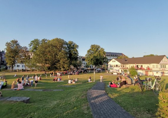 Goetheanlage beim R(h)einchillen | &copy; R&auml;mer