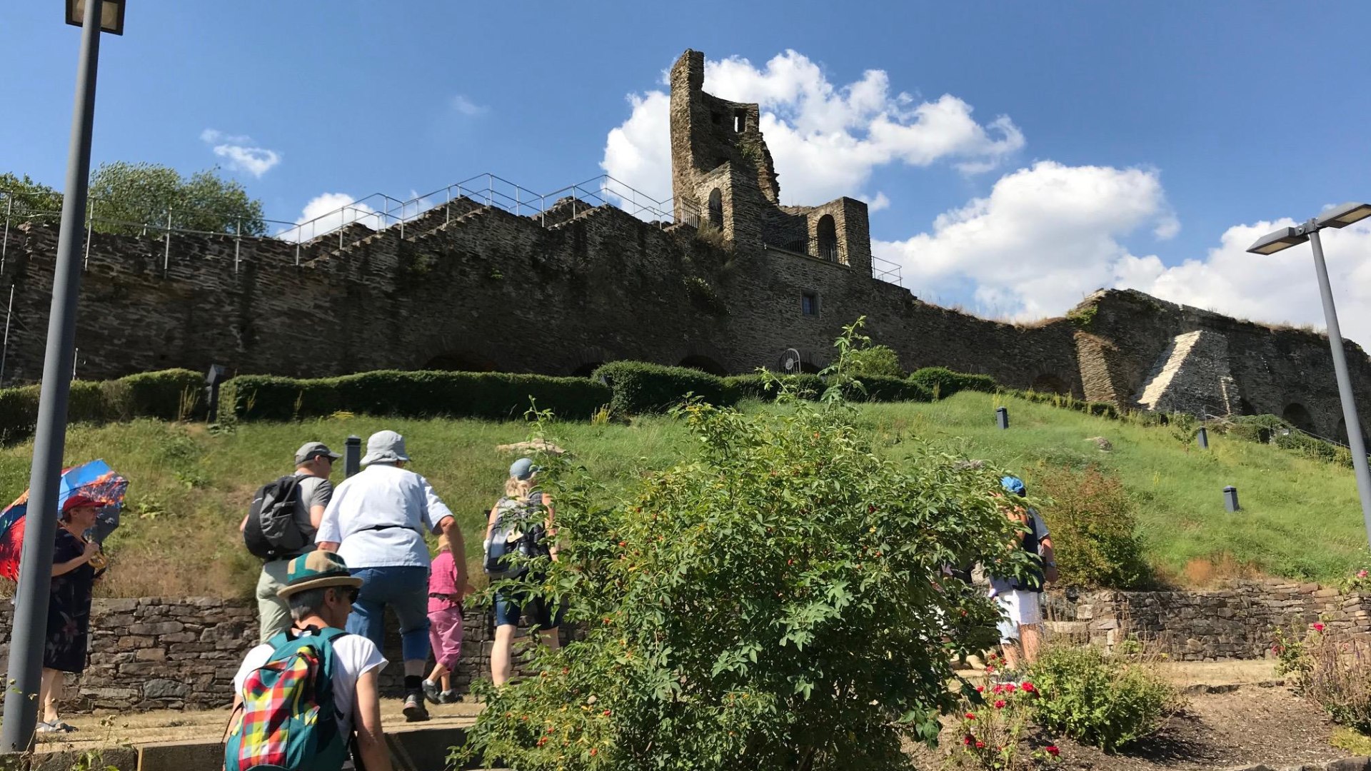 Aufstieg zur Stadtmauer | &copy; Kulturhaus Oberwesel