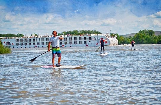 Stand Up Paddling im Rheingau | © Dietmar Tietze Stand Up Paddling im Rheingau | © Dietmar Tietze