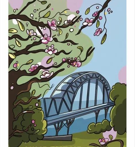 Rheingau Gefl&uuml;ster Hindenburgbr&uuml;cke | &copy; Kai Climenti