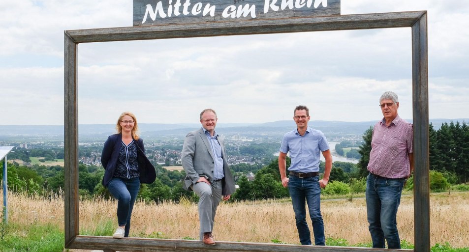 Mitten am Rhein - Bilderrahmen | &copy; Presseb&uuml;ro der Stadt Neuwied