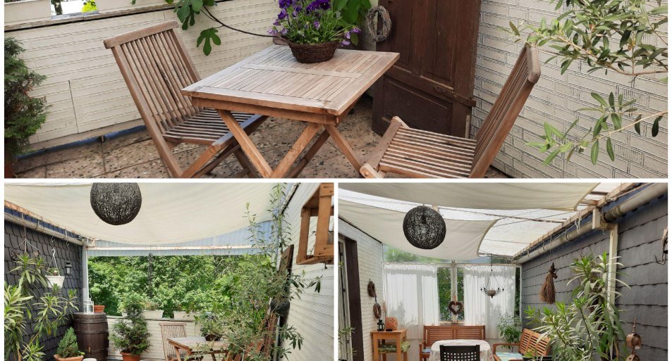 Sitzm&ouml;glichkeiten im Au&szlig;enbereich | &copy; Hannelore Schwab