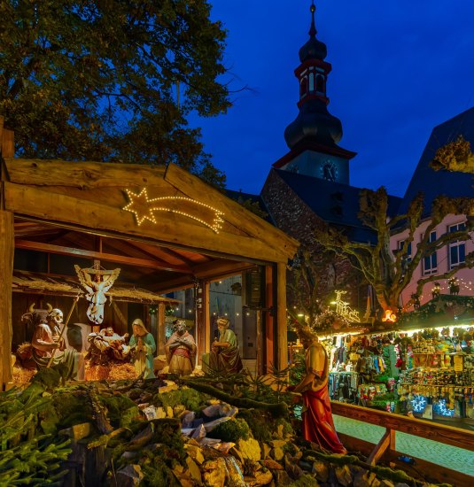Krippe Weihnachtsmarkt | © Marlis Steinmetz
