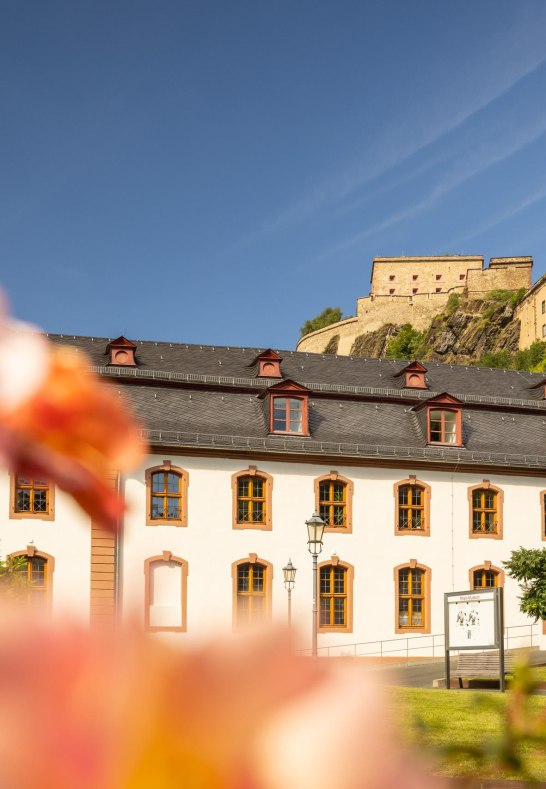 Festung Ehrenbreitstein mit Marstall | &copy; Koblenz-Touristik GmbH / Dominik Ketz